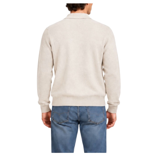 Polo in lana e cashmere Sand W9012 SAND BL'KER 