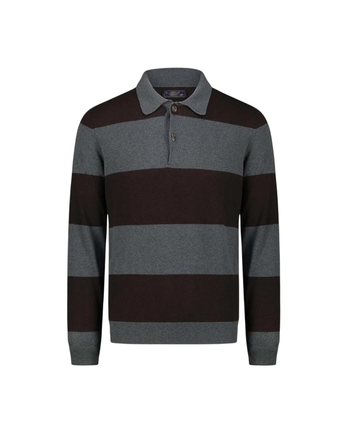Polo Rugby Green/Dark brown W9018 GREEN DARK BROWN BL'KER 