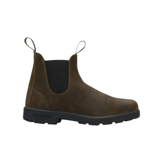 Blundstone 1615 Dark Olive Waxed Suede 1615 DARK OLIVE WAXED SUEDE BLUNDSTONE 
