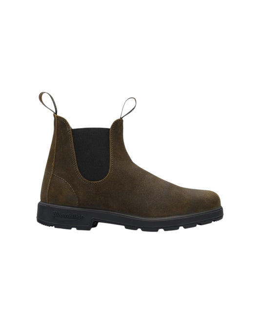 Blundstone 1615 Dark Olive Waxed Suede 1615 DARK OLIVE WAXED SUEDE BLUNDSTONE 