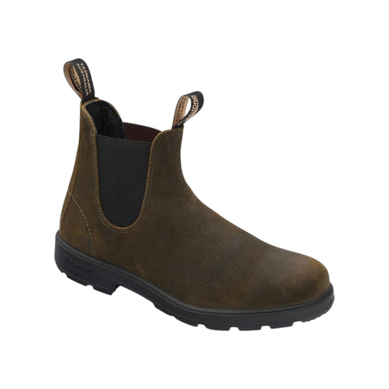 Blundstone 1615 Dark Olive Waxed Suede 1615 DARK OLIVE WAXED SUEDE BLUNDSTONE 