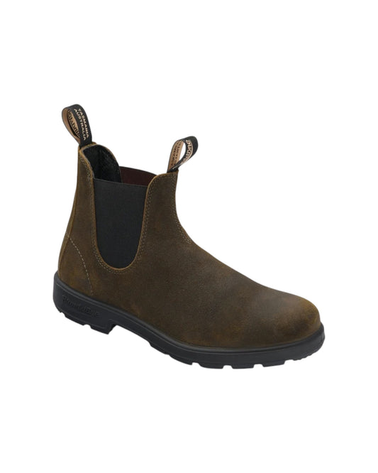 Blundstone 1615 Dark Olive Waxed Suede 1615 DARK OLIVE WAXED SUEDE BLUNDSTONE 
