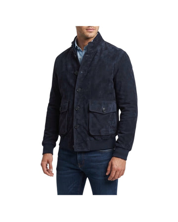 Giubbotto in crosta Navy P335 CROSTA NAVY BLUSOTTO 