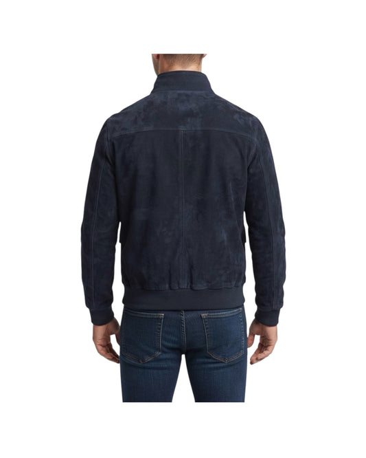 Giubbotto in crosta Navy P335 CROSTA NAVY BLUSOTTO 