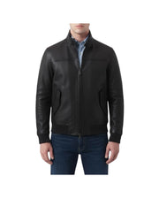 Giubbotto in nappa Nero