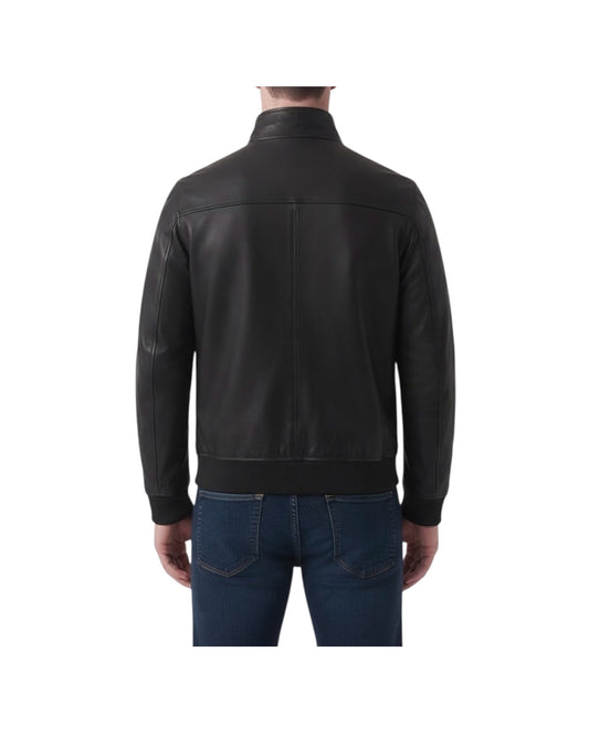 Giubbotto in nappa Nero P346 NAPPA NERO BLUSOTTO 