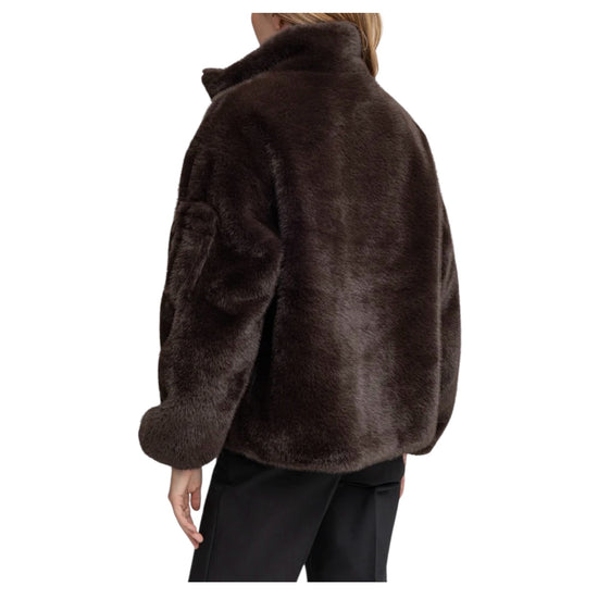 Giacca in ecopelliccia Brown SORELLA LADIES BRO BOMBERS ORIGINAL 