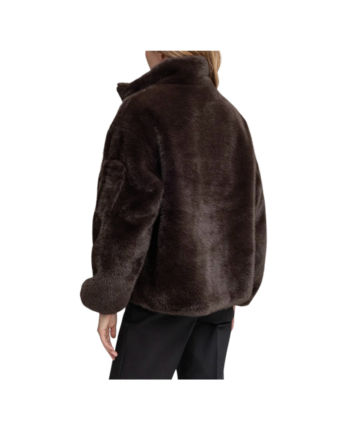 Giacca in ecopelliccia Brown SORELLA LADIES BRO BOMBERS ORIGINAL 