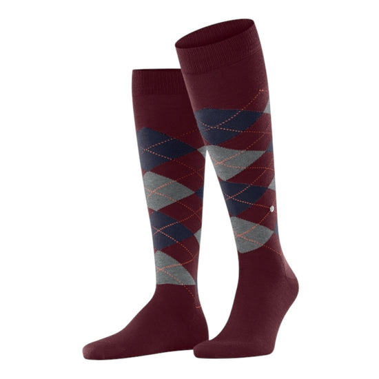 Calzini Uomo Blu/Bordeaux/Grigio EDINBURGH BLU BORDEAUX GRIGIO Burlington 