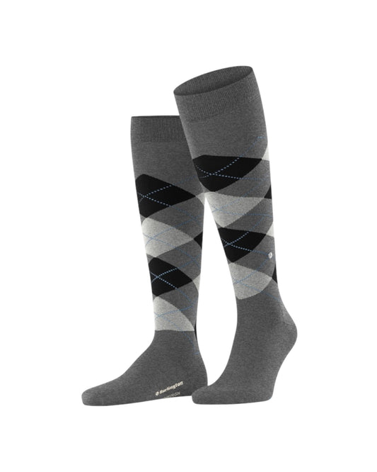Calzini Uomo Grigio EDINBURGH GRIGIO Burlington 