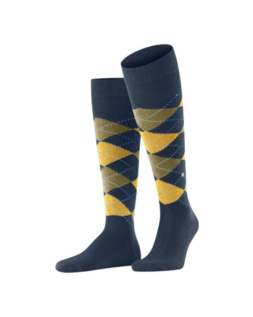 Calzini Uomo Blu/Giallo PRESTON BLU GIALLO Burlington 
