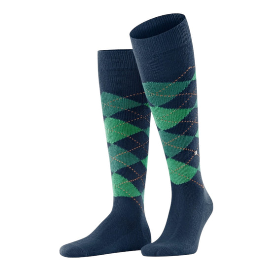 Calzini Uomo Blu/Verde PRESTON BLU VERDE Burlington 