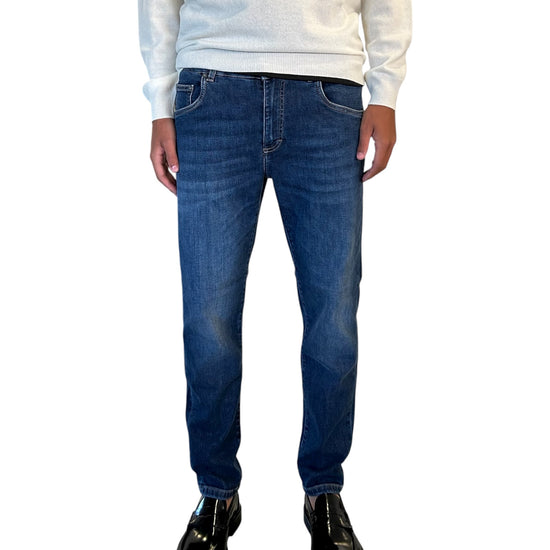 Jeans Rocco C003 Blue denim ROCCO D131 C003 752 CAMOUFLAGE 