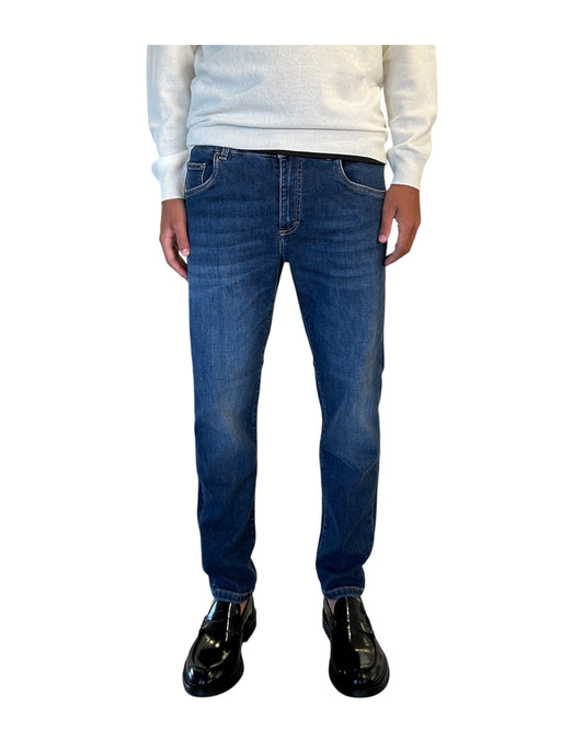 Jeans Rocco C003 Blue denim ROCCO D131 C003 752 CAMOUFLAGE 