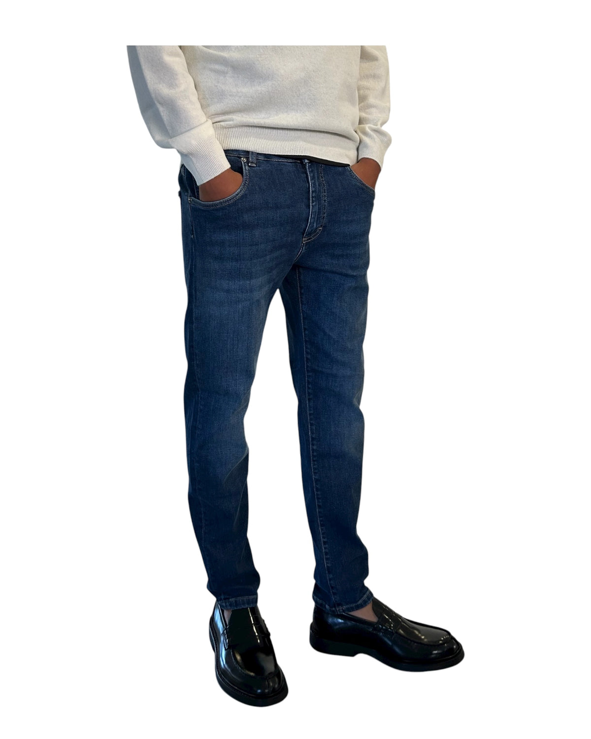Jeans Rocco C003 Blue denim ROCCO D131 C003 752 CAMOUFLAGE 