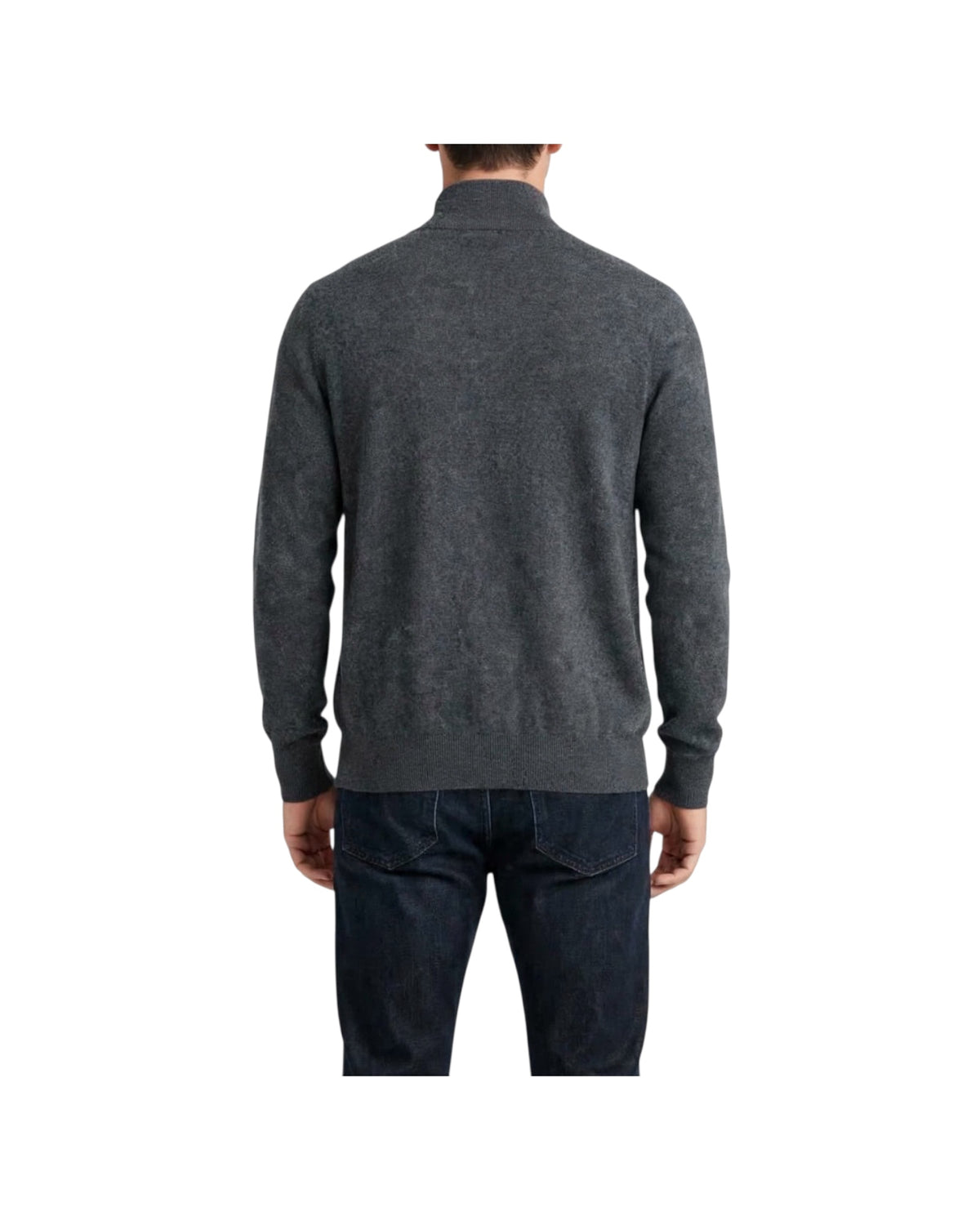 Cardigan in lana e cashmere Antracite 87017 ANTRACITE CAVALIERI MILANO 