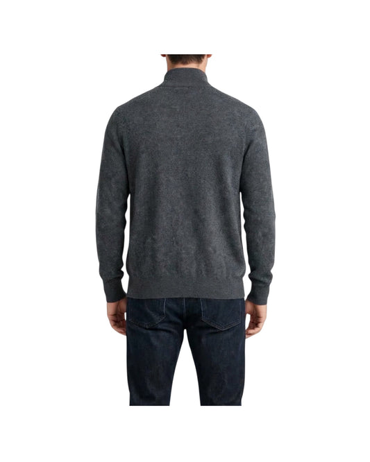 Cardigan in lana e cashmere Antracite 87017 ANTRACITE CAVALIERI MILANO 