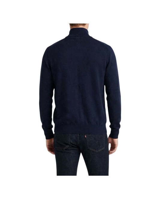 Cardigan in lana e cashmere Navy 87017 NAVY CAVALIERI MILANO 