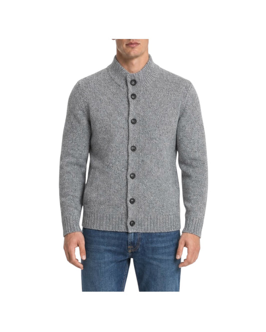 Cardigan con bottoni Grigio medio 87077 GRIGIO MEDIO CAVALIERI MILANO 