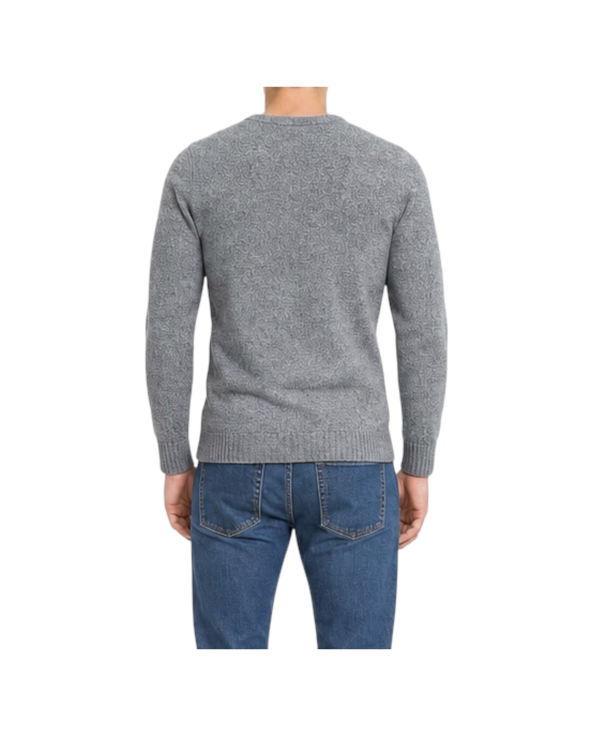 Cardigan con bottoni Grigio medio 87077 GRIGIO MEDIO CAVALIERI MILANO 