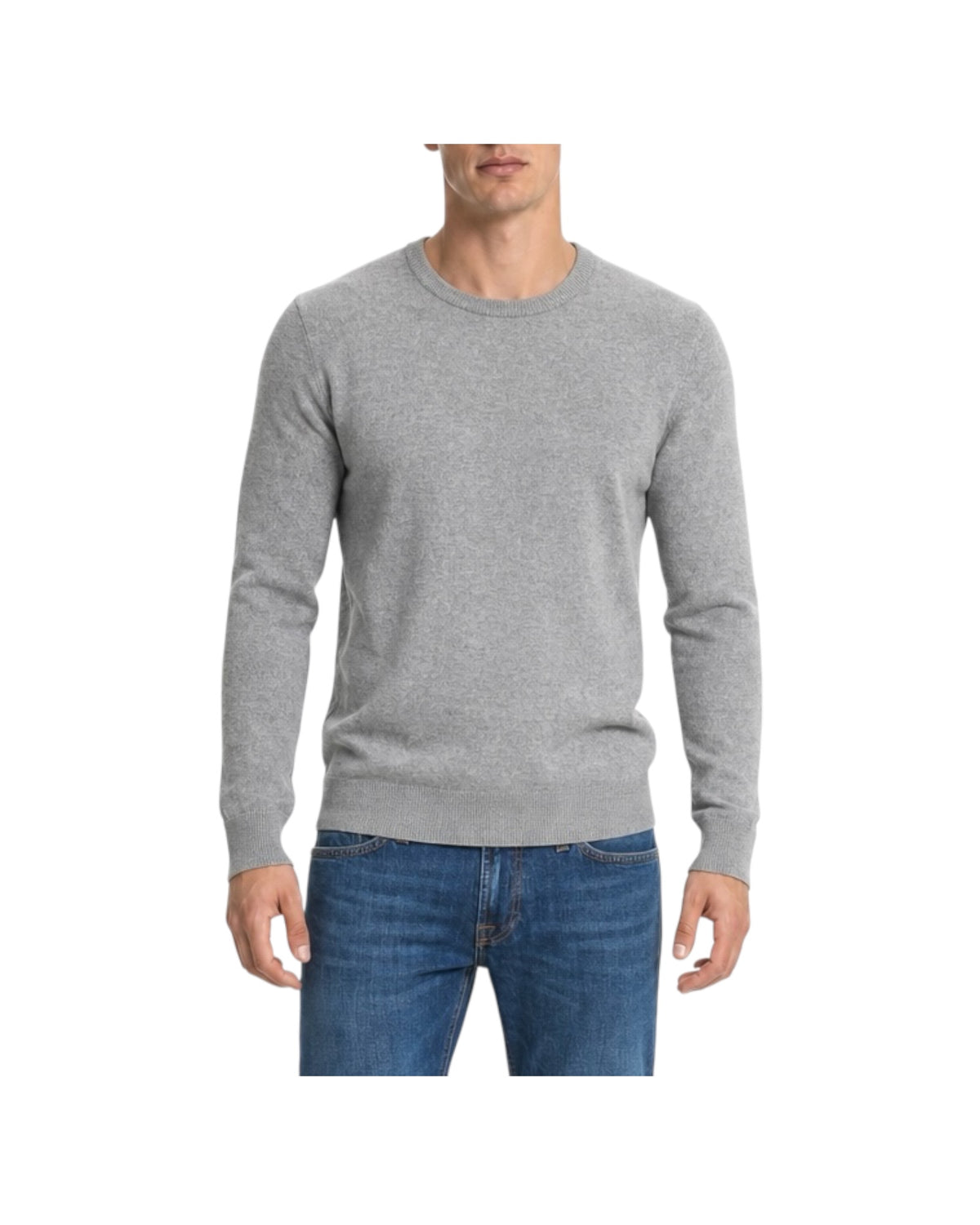 Maglione in cashmere Grigio chiaro 87100 GRIGIO CHIARO CAVALIERI MILANO 