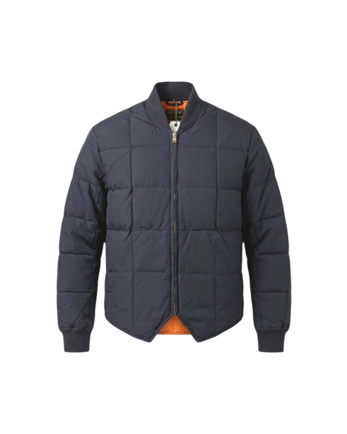 Piumino Down Jacket Lumberjack Waxed Dark blue DOWN JACKET LUMBERJACK WAXED DARK CHESAPEAKE'S 