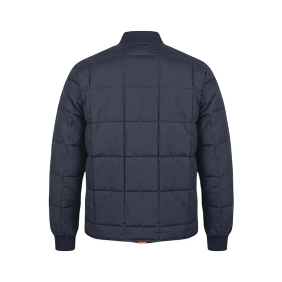 Piumino Down Jacket Lumberjack Waxed Dark blue DOWN JACKET LUMBERJACK WAXED DARK CHESAPEAKE'S 