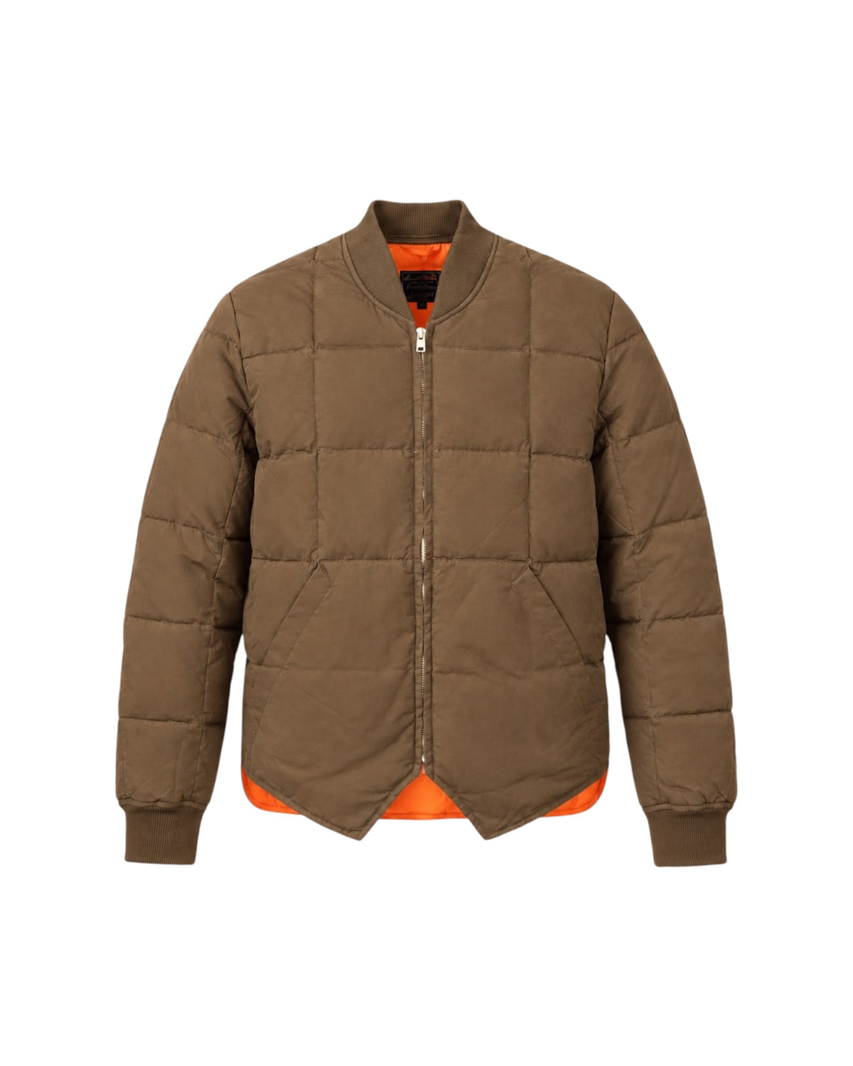 Piumino Down Jacket Lumberjack Waxed Kaki DOWN JACKET LUMBERJACK WAXED KHAKY CHESAPEAKE'S 