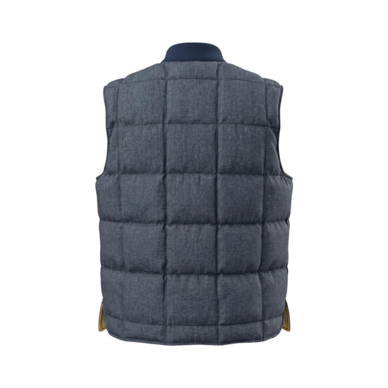 Gilet Seattle Down Reversible Denim DOWN VEST SEATTLE REVERSIBLE DENIM DENIM CHESAPEAKE'S 
