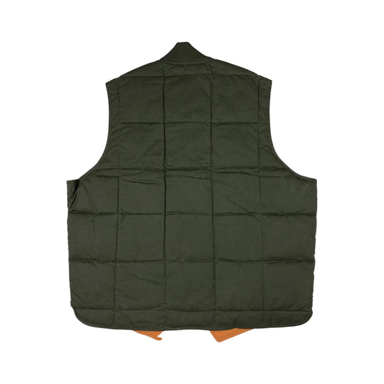 Gilet Seattle Down Waxed Army DOWN VEST SEATTLE WAXED ARMY CHESAPEAKE'S 