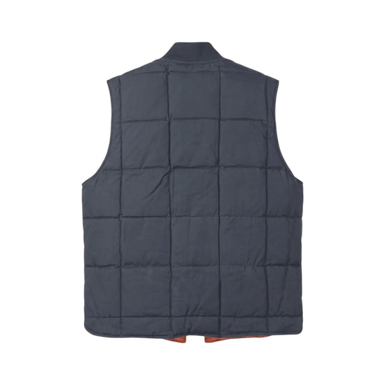 Gilet Seattle Down Waxed Dark Blue DOWN VEST SEATTLE WAXED DARK CHESAPEAKE'S 
