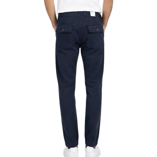 Pantalone Fatigue Navy FATIGUE PANT CANVAS DEGRASSE NAVY CHESAPEAKE'S 