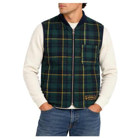 Gilet reversibile Onion Liner Seawolf Navy ONION LINER VEST SEAWOLF DOUBLE FACE NAVY CHESAPEAKE'S 