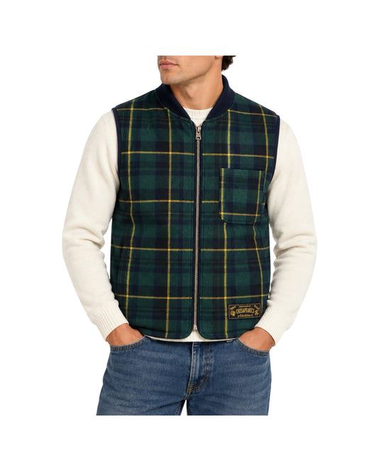 Gilet reversibile Onion Liner Seawolf Navy ONION LINER VEST SEAWOLF DOUBLE FACE NAVY CHESAPEAKE'S 