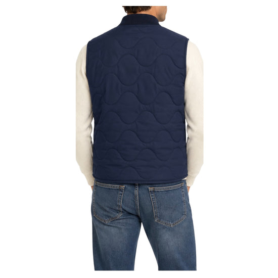 Gilet reversibile Onion Liner Seawolf Navy ONION LINER VEST SEAWOLF DOUBLE FACE NAVY CHESAPEAKE'S 