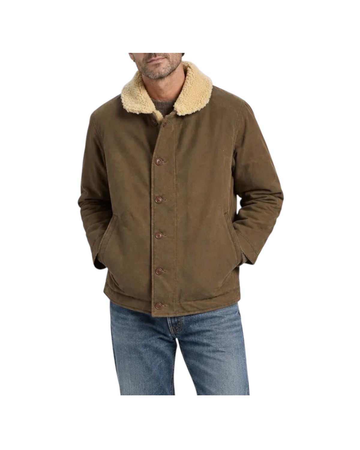 Giacca Wilson Deck Waxed Sand WILSON DECK JACKET WAXED SAND CHESAPEAKE'S 