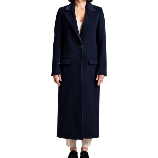 Cappotto Monopetto Blu EOS BLU CHIARULLI 
