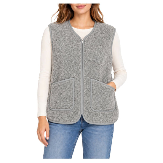 Gilet Teddy Pearl Grey KOKO TEDDY PEARL GREY CHS 