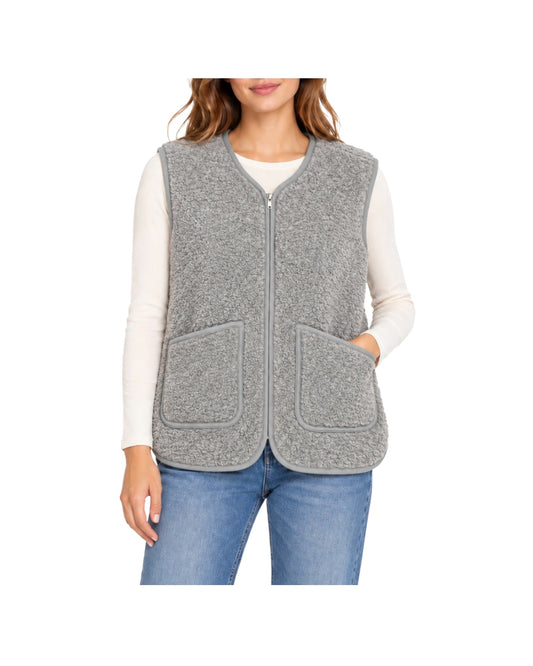 Gilet Teddy Pearl Grey KOKO TEDDY PEARL GREY CHS 