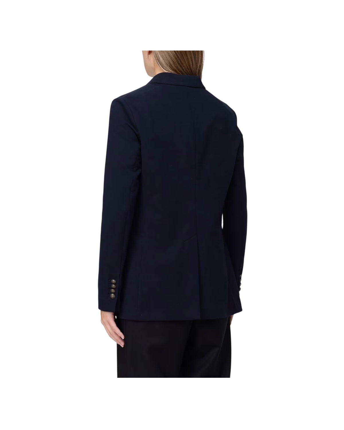 Giacca doppiopetto in felpa Blu notte FD4049 851 CIRCOLO 1901 
