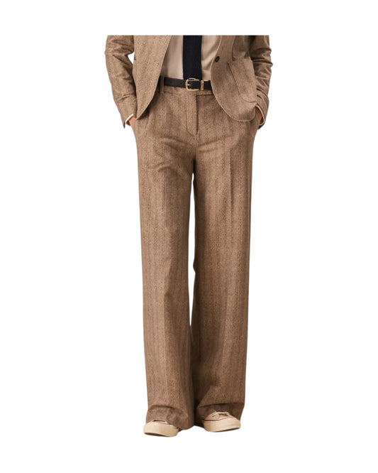 Pantalone Herringbone tessuto felpa FD4110 CANTE CIRCOLO 1901 