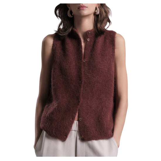 Gilet in alpaca Spezia C12 129 SPEZIA FLOOR 