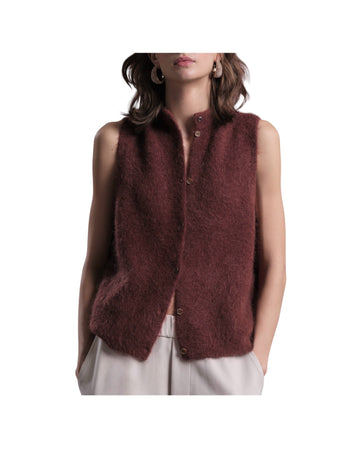 Gilet in alpaca Spezia C12 129 SPEZIA FLOOR 