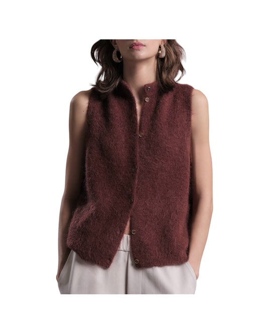 Gilet in alpaca Spezia C12 129 SPEZIA FLOOR 