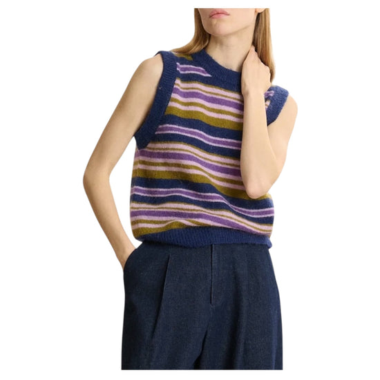 Gilet in maglia Violet PULL DOUG VIOLET GARANCE PARIS 