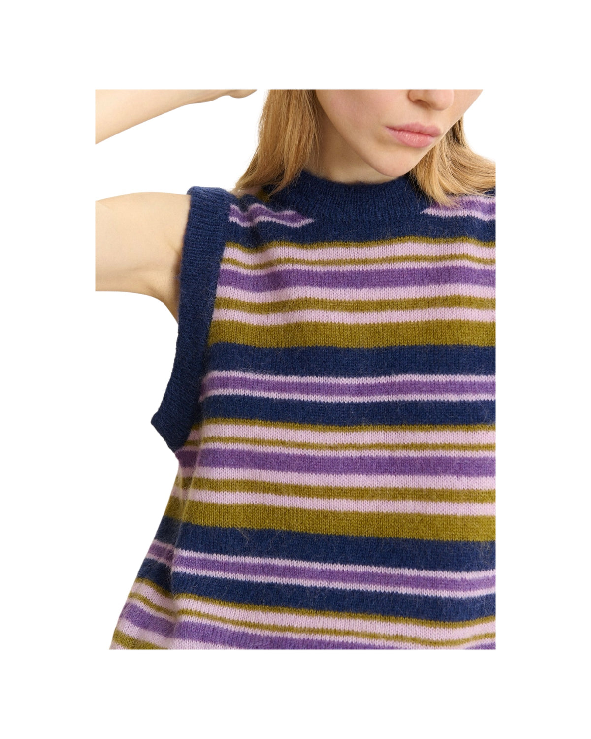Gilet in maglia Violet PULL DOUG VIOLET GARANCE PARIS 