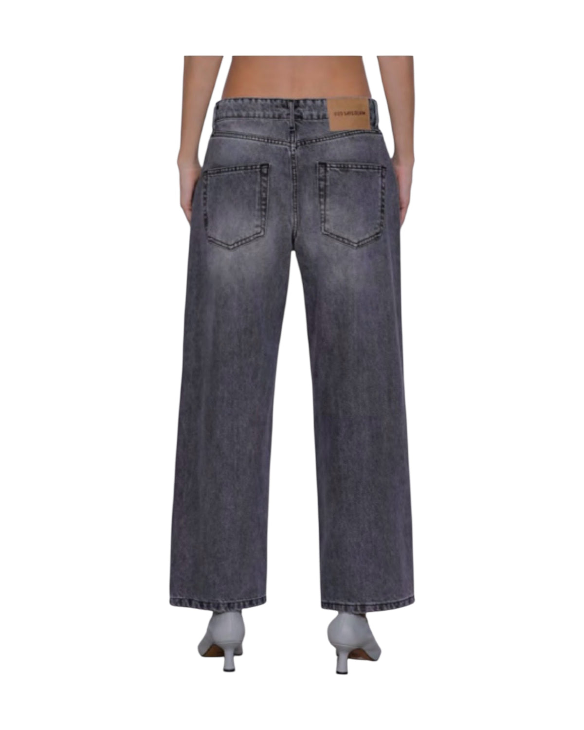 Jeans Boy fit Black DIANA 11 BLACK GOD SAVE DENIM 