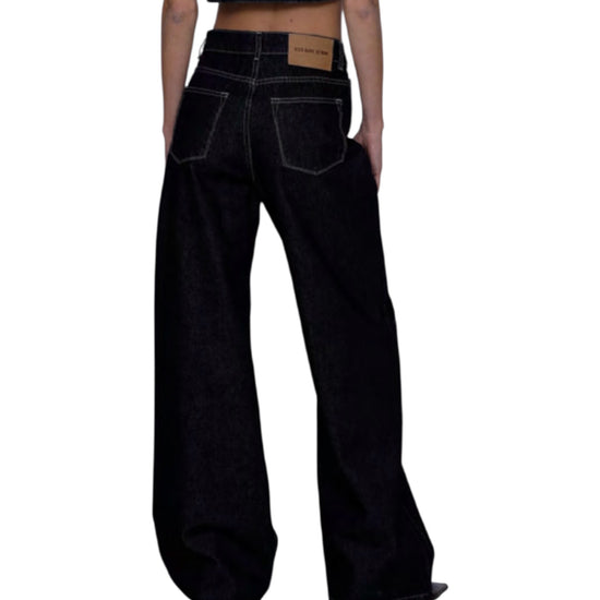 Jeans Palazzo Blu denim SELENE 16 BLU DENIM GOD SAVE DENIM 