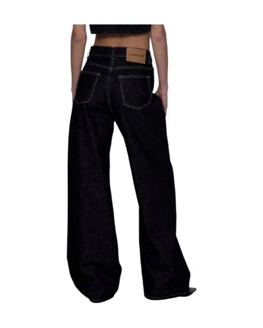 Jeans Palazzo Blu denim SELENE 16 BLU DENIM GOD SAVE DENIM 