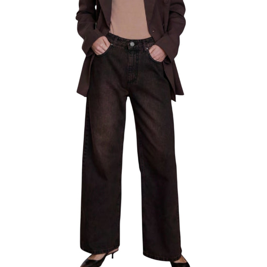 Jeans Palazzo Espresso SELENE 17 BLACK GOD SAVE DENIM 